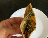 A picture of step 3 of Methi Stuffed Wheat Bran Flour Paratha.