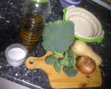 Foto del paso 1 de la receta: Brócoli y calabaza en la vaporera
