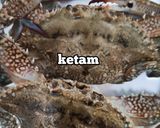 Gambar langkah 1 resipi Ketam Katok Serai.