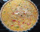 Foto del paso 2 de la receta: Quiche de verduras y atún, con masa de harina de espelta