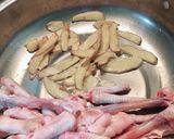 Hình bước làm 1 của món Canh gà dầu mè