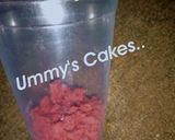 A picture of step 2 of Redvelvet triffle 1.