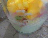 A picture of step 8 of Mango Custard Trifle.