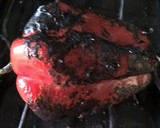 Foto del paso 1 de la receta: Brótola en crema de pimiento rojo con guarnición de arroz con vegetales