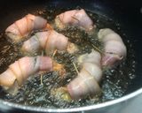 A picture of step 3 of Sonoran-Style Bacon-Wrapped Shrimp.
