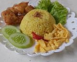 Foto langkah ke 4 dari resep Nasi Kuning Ayam Crispy.