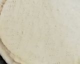A picture of step 2 of Pizza with pineapple chunks by azmat #eid k pakwan.