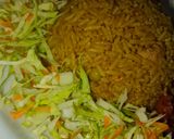 صورة لخطوة 10 من وصفة أرز البصل البني والليمون مع الدجاج (Afro-Arebian Chicken Fried Rice)