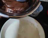 Foto langkah ke 3 dari resep Pudding 3 rasa susu, kopi dan coklat.