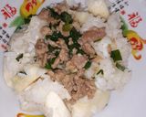 Hình bước làm 4 của món Xôi sắn