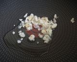 A picture of step 2 of Chinese Sausage Fried Rice.
