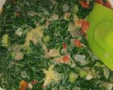 Foto del paso 4 de la receta: Tortilla de kale 🥬