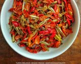 Foto langkah ke 4 dari resep Tumis melinjo jengki pedes.