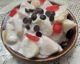 A picture of step 2 of Tuti fruiti creamy fruit chaat.