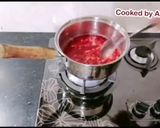A picture of step 7 of 3 Layerd Strawberry 🍓 Dessert 🍮 Cake 🎂 Recipe 😋👌.