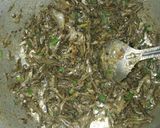 A picture of step 1 of Wet Fry Omena with Cummin Rice#myvalentinesrecipecontest#.