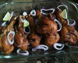 A picture of step 3 of Chicken tikka #ramadankitayari.