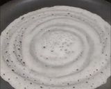 A picture of step 8 of Cone Dosa/ Topi Dosa.