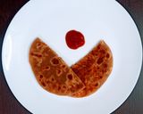 प्याज पनीर पराठा(pyaz paneer paratha recipe in hindi) रेसिपी चरण 6 फोटो