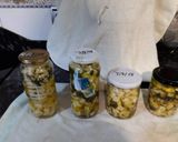 Foto del paso 4 de la receta Calabacines en conserva con ajo y perejil