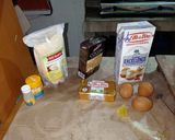 Foto langkah ke 1 dari resep Easy Dark Chocolate Brownie Microwave Keto.