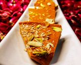 A picture of step 6 of Gur ki toffee.