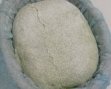 Foto langkah ke 13 dari resep Pandan Biji Wijen Hitam Sourdough Bread.