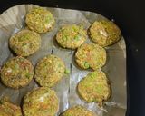 A picture of step 3 of Airfryer Cheese Stuffed Mixed Veggies Patties.