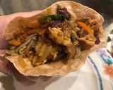 Foto del paso 5 de la receta: Como transformar sobras de pollo y carne en una comida muy sabrosa!