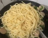 Foto langkah ke 3 dari resep Creamy Spinach Spaghetti With Chicken | Spaghetti homemade #anekaresep #dapurnona #resepsederhana.