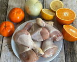 Foto del paso 1 de la receta: Pollo al horno con mandarinas