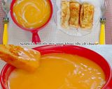 Hình bước làm 3 của món . Soup Khoai Tây Cà Chua Mix Bánh Mì Sandwich Bơ Tỏi #BuổiĂnSángChoBé