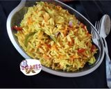 A picture of step 2 of Grated carrot stir fry fried rice.
