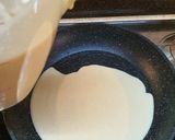 A picture of step 3 of Crepes (Pan Cake).