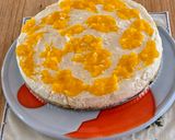 Foto del paso 6 de la receta: Cheesecake de duraznos de lata 🥫 🍑 sin horno, fácil, exprés, adaptable a los potes que consigas