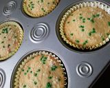 A picture of step 4 of Mango Flavour Cupcakes#4weekschallenge.