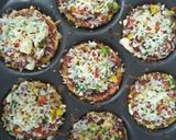 A picture of step 14 of Mini Corn Pizza (Pizza With Corn Base).