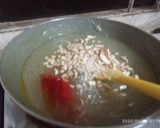 A picture of step 3 of Bombay Karachi Halwa.