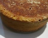 A picture of step 6 of Cinnamon cake without an oven.