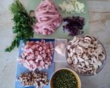 Pulykamell tokány gluténmentesen recept fázis 1 fotója