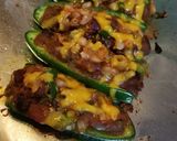 A picture of step 5 of Chili Cheese Stuffed Jalapenos.