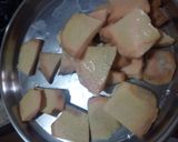 சேனைக்கிழங்கு/கருணைக்கிழங்கு தவா ரோஸ்ட் ரெசிபி ஸ்டேப் 2 புகைப்படம்