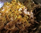 A picture of step 3 of Pyaaz Paratha kachori Style.
