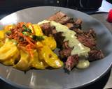 Seared Strip w/ Creamy Cilantro Lime Sauce & Scalloped Potatoes recipe step 3 photo