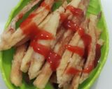 A picture of step 1 of French fries.