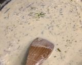 Foto del paso 4 de la receta: Spaghetti con salmón y gambas al Roquefort
