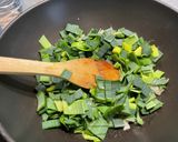 Une image de l'étape 9 de Riz à la fondue de poireaux et coriandre.