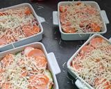 Une image de l'étape 5 de °Gratin courgettes/carottes aux petits lardons°.