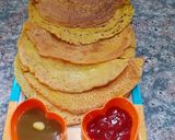 A picture of step 3 of Besan chila.