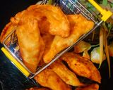 A picture of step 10 of Dumpling samosa trolley.